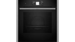 NEFF B64CT73N0 ovn 71 L Sort, Rustfrit stål