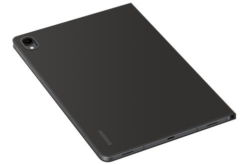 SAMSUNG Galaxy Tab S11 Smart Book Cover (svart) Folio-omslag med hopfällbar stativfunktion,  stående och liggande format (EF-BX730PBEGWW)