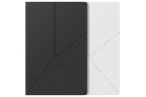 SAMSUNG Galaxy Tab S11 Smart Book Cover (svart) Folio-omslag med hopfällbar stativfunktion,  stående och liggande format (EF-BX730PBEGWW)