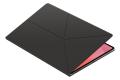 SAMSUNG Galaxy Tab S11 Ultra Smart Book Cover (svart) Folio-omslag med hopfällbar stativfunktion,  stående och liggande format (EF-BX930PBEGWW)
