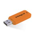 INTEGRAL 32Gb Usb2.0 Drive Neon Orange