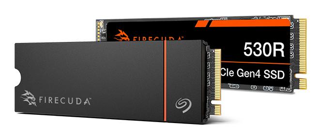 SEAGATE FireCuda 530R 2TB SSD Heatsink PCIe Gen4x4 NVMe M.2 (ZP2000GM3A073)