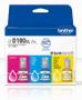 BROTHER BTD180CLVAL CMY value pack ink, 3 bottles, yield up to 5 000 pages each