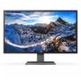 PHILIPS P-line 439P1 - LED monitor - 43" (42.51" viewable) - 3840 x 2160 4K @ 60 Hz - VA - 400 cd/m² - 4000:1 - DisplayHDR 400 - 4 ms - 3xHDMI, DisplayPort,  USB-C - speakers - black texture (439P1/00)