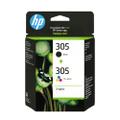 305 2-Pack Tri-color/ Black Original Ink Cartridge