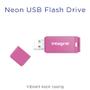 INTEGRAL 32Gb Usb2.0 Drive Neon Pink  (INFD32GBNEONPK)