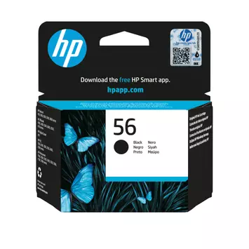 HP 56 - svart - original - blekkpatron (C6656AE#UUS)