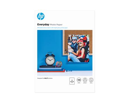 HP Everyday Photo Paper - fotopapir - blank - 100 ark - A4 - 200 g/m² (Q2510A)