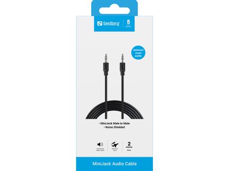 SANDBERG MiniJack Cable M-M  2 m (501-24)