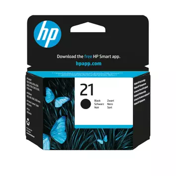 HP 21 - svart - original - blekkpatron (C9351AE#UUS)