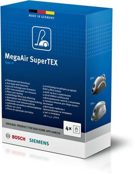 BOSCH Bosch/ Siemens MegaAir SuperTEX Typ P Staubsaugerbeutel + Filter (4+1) (BBZ41FP)