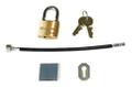 CHIEF MFG PACLK1 | Cable Lock Accessory for LFD | Steel | Black