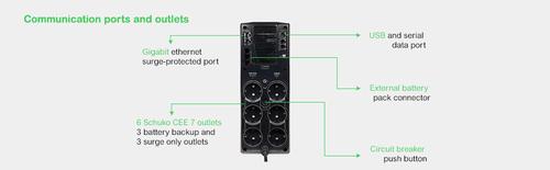 APC Back-UPS Pro 1500AV 230V Schuko (BR1500G-GR)