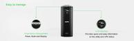 APC Back-UPS Pro 1500 - UPS - 865 watt - 1500 VA (BR1500G-GR)