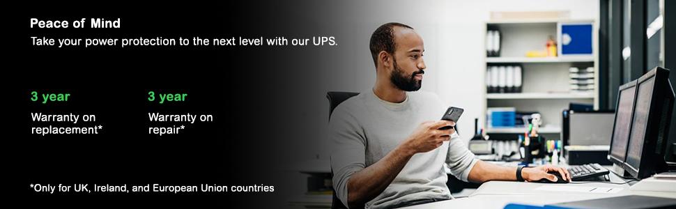 APC Back-UPS Pro 1500 - UPS - 865 watt - 1500 VA (BR1500G-GR)