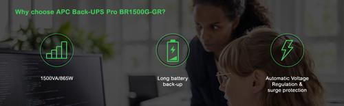 APC Back-UPS Pro 1500AV 230V Schuko (BR1500G-GR)