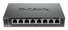 D-LINK Switch/8xF+ENet RJ45 ext PSU