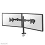 NEOMOUNTS full motion dual desk monitor 
