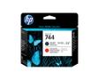 HP 744 original Printhead F9J88A Matte Black & Red