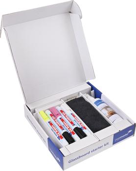 LEGAMASTER glassboard starter set 11-part (7-125200)