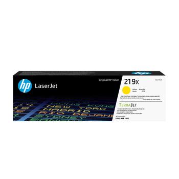 HP 219X High Yield Yellow Original LaserJet Toner Cartridge (W2192X)