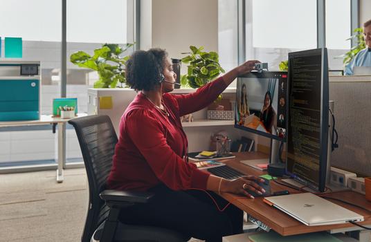 POLY Blackwire 3325 Stereo USB-C Headset +3.5mm Plug +USB-C/A Adapter (8X221AA)