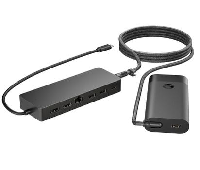 HP UNIVERSAL USB-C HUB AND LAPTOP CHARGER COMBO BATT (9H0H9AA#ABB)