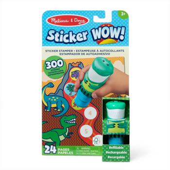 MELISSA & DOUG MND Sticker WOW! Activity Pad Set Dinosaur (32012)