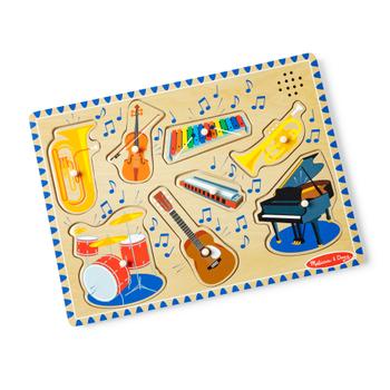 MELISSA & DOUG Sound Puzzle - Musical* Instruments (732/50218)