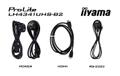 IIYAMA 43" 3840x2160,  4K UHD IPS (LH4341UHS-B2)