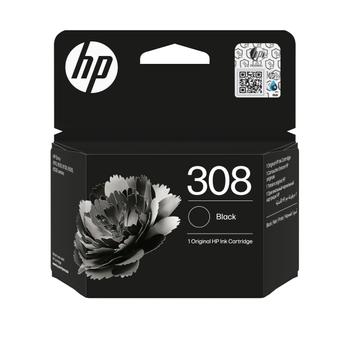 HP 308 BLACK ORIGINAL INK BLISTER CARTRIDGE SUPL (7FP21UE#301)