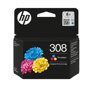 HP 308 TRI-COLOR ORIGINAL INK CARTRIDGE (7FP20UE)