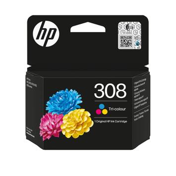 HP HP/Ink 308 Tri-color Original Ink Cart (7FP20UE#301)
