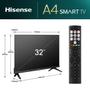 HISENSE 32A4N 32" LED-bagbelyst LCD TV (32A4N)