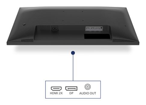 PHILIPS 27E1N1800AE - 27 Zoll Ultra HD Monitor, Laustprecher,  höhenverstellbar,  HDR10 (3840x2160,  60 Hz, HDMI 2.0, DisplayPort 1.4) schwarz (27E1N1800AE/00)