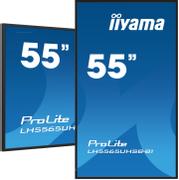 IIYAMA 55 3840x2160 UHD IPS panel Haze 1% 800cd/m² Landscape and Portrait Signal FailOver Speakers 2