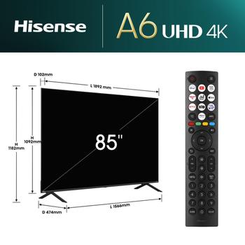 HISENSE His 85E6NT (null cm (null Zoll)) (85E6NT)