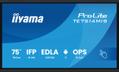 IIYAMA 75\W LCD IR? 50-Points PureTouch IR? 4K UHD VA AG. Integrated iiWare 12E (Note