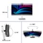 PHILIPS 34B2U6603CH 34inch Curved 3440x1440 2xHDMI DP USB (34B2U6603CH/00)