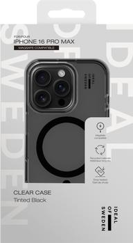 iDEAL OF SWEDEN CLEAR CASE MAGSAFE IPHONE 16 PRO MAX TINTED BLACK ACCS (IDCLCMS-I2467P-470)