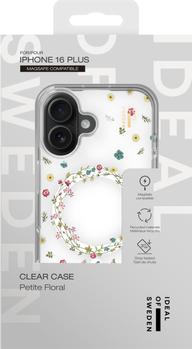iDEAL OF SWEDEN CLEAR CASE MAGSAFE IPHONE 16 PLUS PETITE FLORAL ACCS (IDCLCMS-I2467-507)