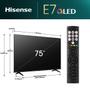 HISENSE warehouse linden----His 75E77NQ (null (75E77NQ)