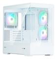 ZALMAN P30 White Micro-ATX Mid-Tower PC Case