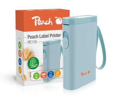 PEACH Label Printer PE110 blau (PE110-bl)