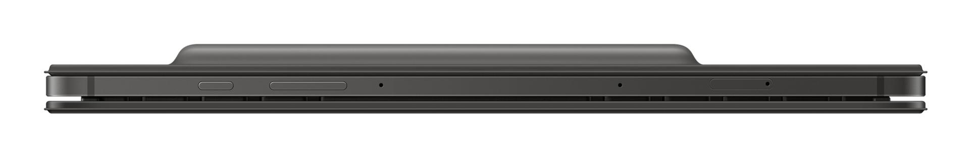 SAMSUNG Galaxy Tab S10 FE / S9 / S9 FE Slim tangentbordfodral (svart) AI Key, slimmad och lätt design, en bekväm tangentbordsupplevelse (EF-DX720BBEGSE_K)