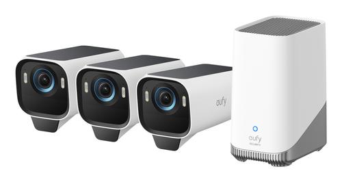 EUFY Cam S3 Pro, 3-kamera-sæt,  sikkerhedskamera (T88933W1)