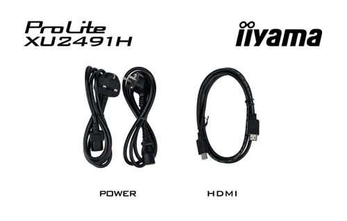 IIYAMA XU2491H-B1 24" LED FHD IPS HDMI DP (XU2491H-B1)