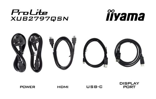 IIYAMA 27" QHD Business IPS USB-C (XUB2797QSN-B2)