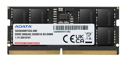 A-DATA Gold hukommelsesmodul 32 GB 1 x (GD5S5600732G-SMI)