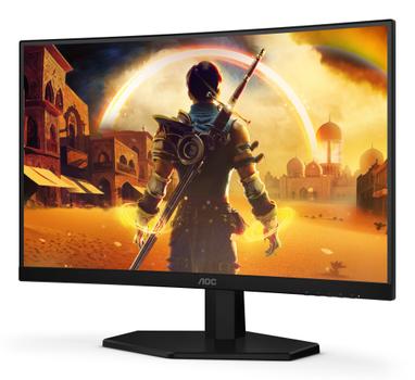 AOC 24" curved gamingskjerm C24G42E 1920x1080 VA, 180hz, 0.5ms, 3000:1, HDR10, 2xHDMI/DP (C24G42E)